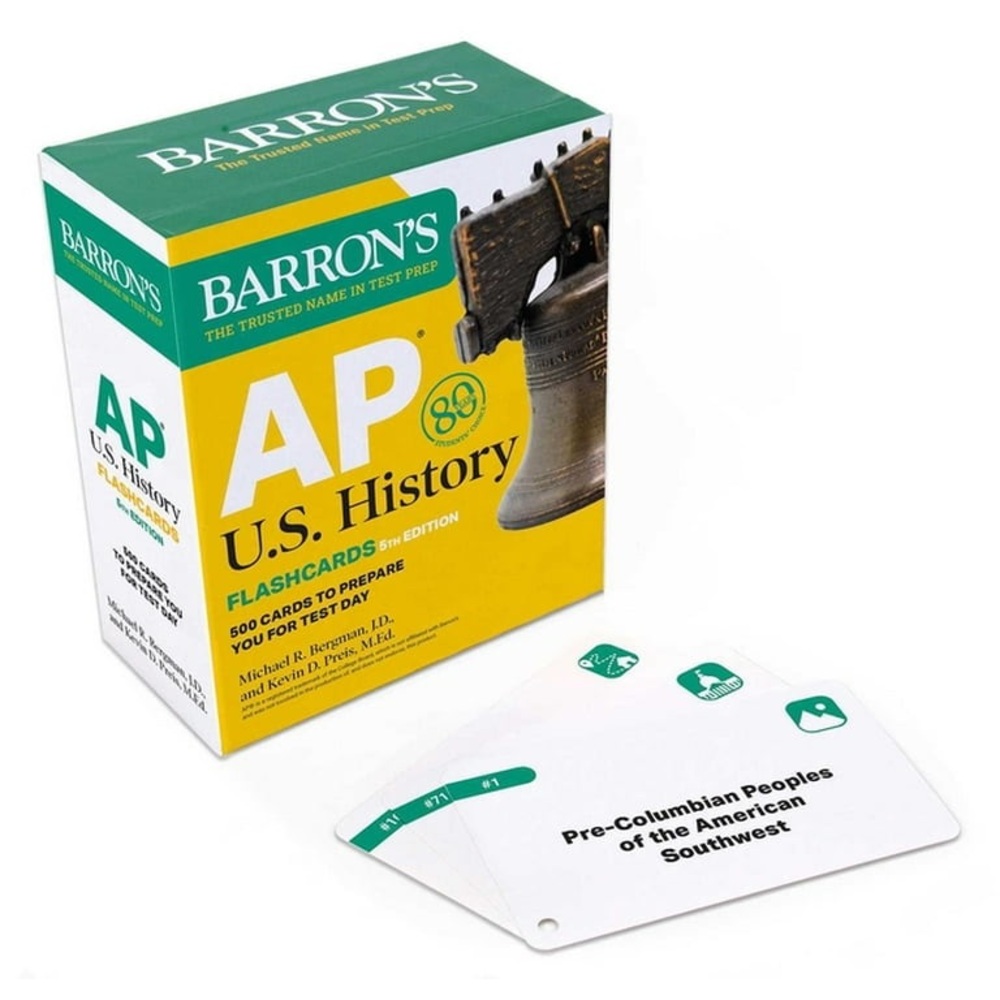 COPY - Barron's AP Prep: AP U.S. History Flashcards, Fifth Edition: Review Sort… - Picture 2 of 2